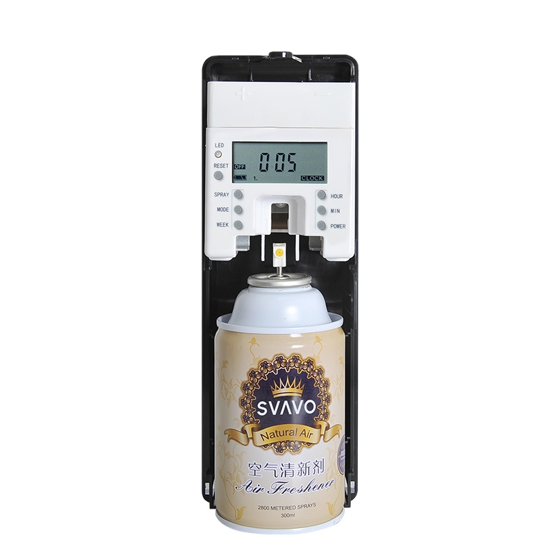SVAVO good quality factory price LCD display plastic PP White Black remote control aerosol dispensers