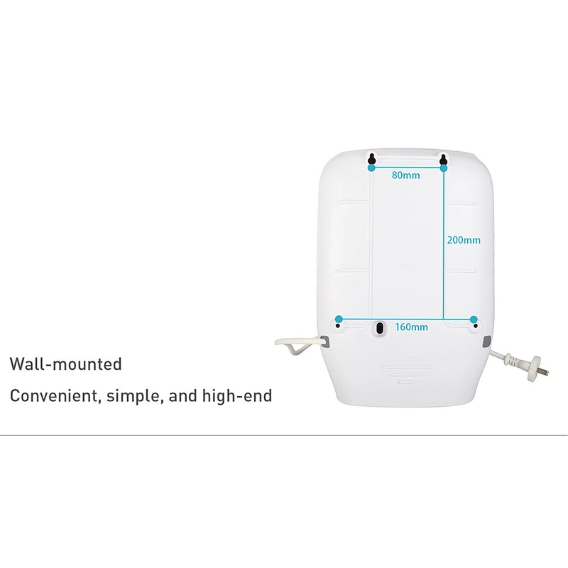 SVAVO 1400W Hand Dryers Commercial ABS Plastic Automatic High Speed Jet Air Hand Dryer