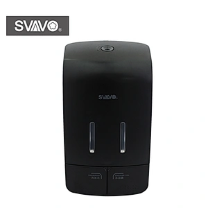 New design wall mounted hotel manual ABS plastic liquid soap dispenser