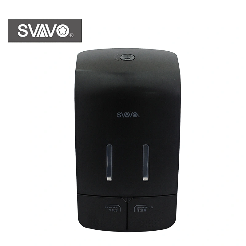 New design wall mounted hotel manual ABS plastic liquid soap dispenser