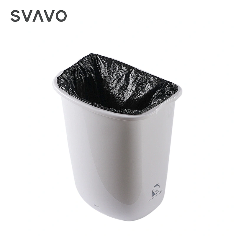 Commercial large 32L garbage bin recycle plastic trash bin outdoor trash can