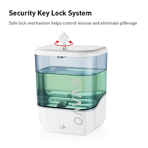 Fast Delivery Automatic Kitchen Hand sanitizer Dispenser Touchless Sensor Wall Mounted Liquid Soap Dispenser