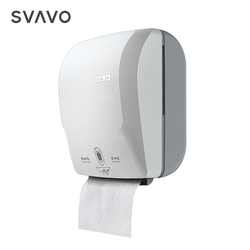 Wholesale White/Black Plastic Kitchen Automatic Touchless Infrared Sensor Paper Towel Dispenser