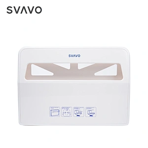 SVAVO ABS Plastic Wall Mounted disposable toilet seat pad cover paper dispenser