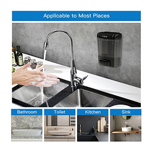 Best selling 700ml plastic ABS hotel use good quality SVAVO liquid manual soap dispenser
