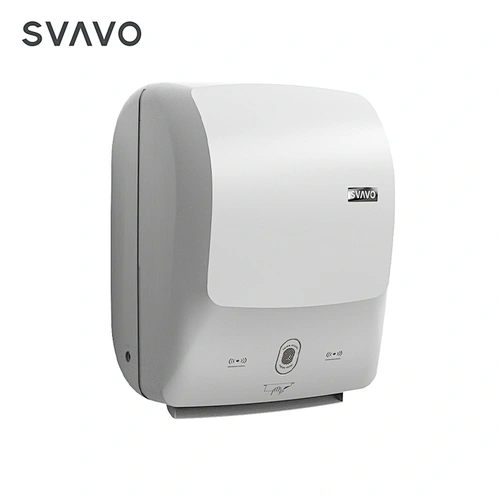 SVAVO good design hot selling White Black sensor toilet paper towel dispenser