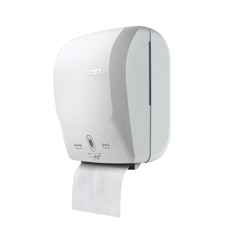 Good quality Plastic ABS for hotel shopping mall office public toilet use automatic sensor paper towel dispenser