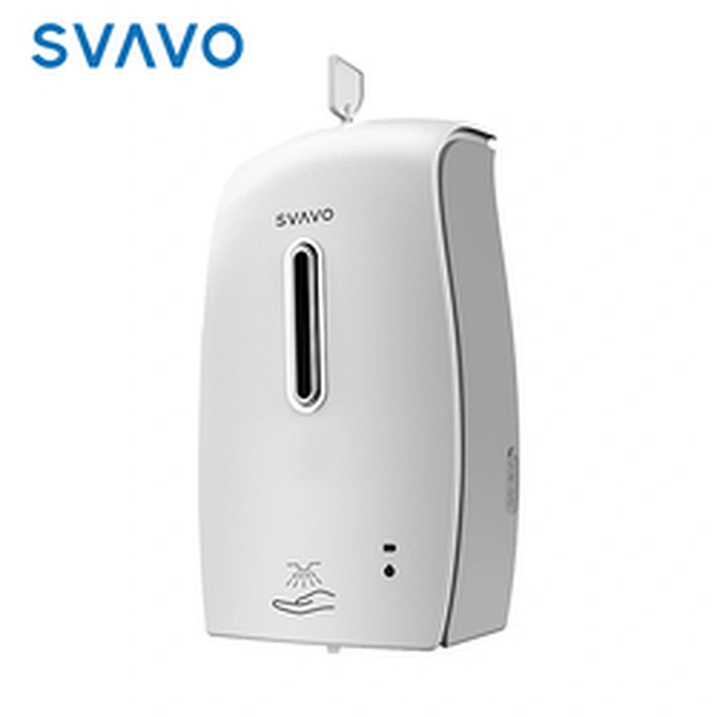 wall mounted hot selling good quality SVAVO alcohol Automatic Spray Hand Sanitizer Dispenser PL-151049