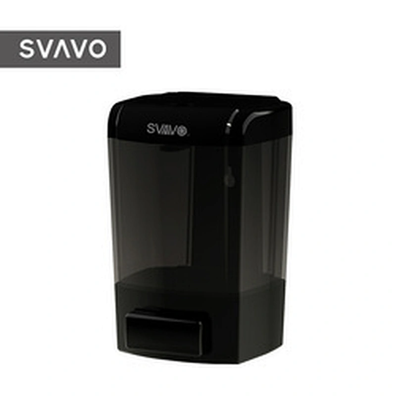 SVAVO ABS Plastic White Hand Press Soap Dispenser Wall-mounted Hand Sanitizer Dispenser
