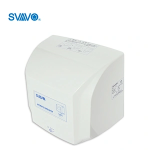 High speed hotel bathroom plastic abs electric infrared sensor automatic hand dryer