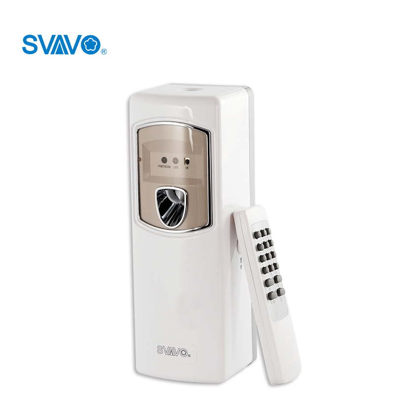 Bathroom automatic perfume sprayer aerosol dispenser with romote control