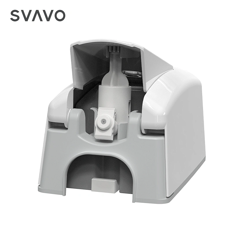 SVAVO Plastic Wall Mounted Soap Dispenser 600ml Spray Hand Manual Soap Dispenser