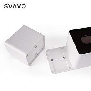 SVAVO Brand New household office desktop tissue storage napkin holder plastic sanitary napkin storage box