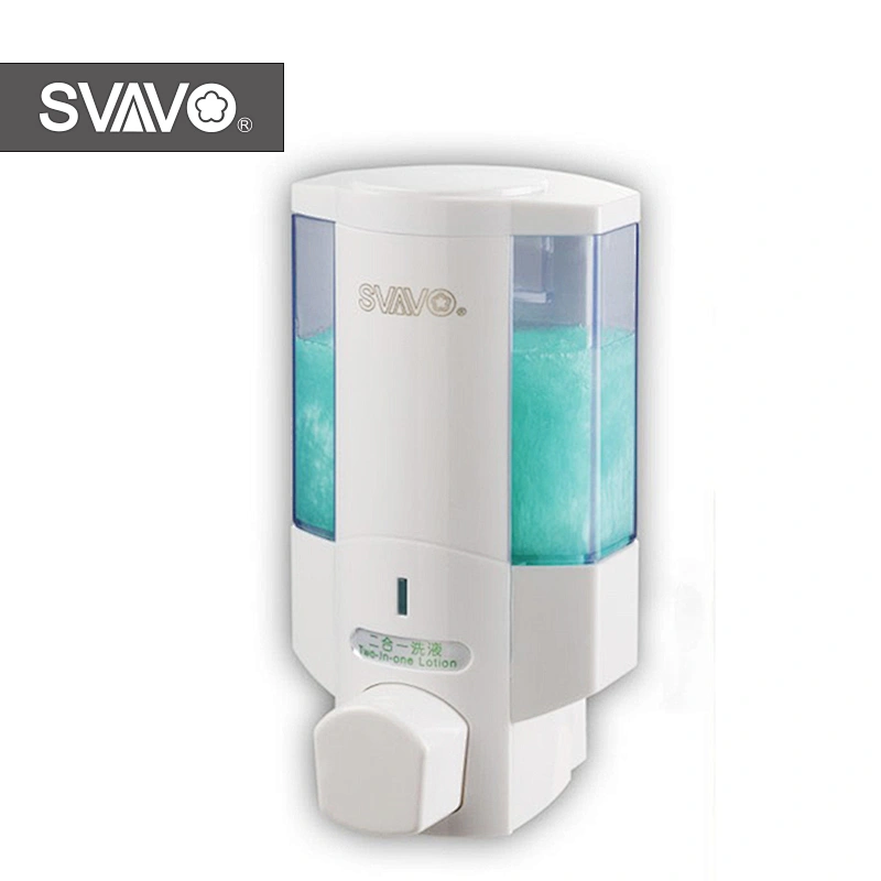 Chrome Hotel Liquid Wall Mounted Shower Soap Dispenser