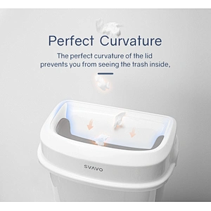 32L Household hotel kitchen fire retardant plastic recycling garbage container black trash can cabinet