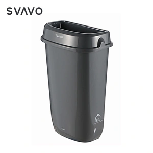 SVAVO 2022 Brand New Eco- friendly 12L bathroom kitchen plastic trash can