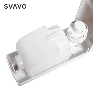 ABS Plastic Refillable 700ml Wall Mounted manual type foam hand Soap Dispenser