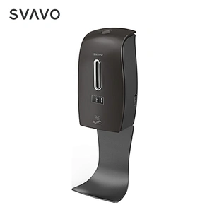 Wall mounted Plastic ABS Good design high quality SVAVO hot selling liquid soap dispensers with thermodetector