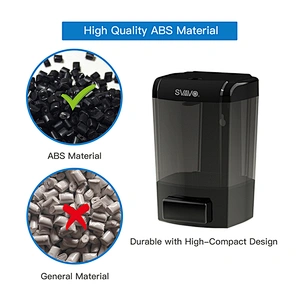 Best selling 700ml plastic ABS hotel use good quality SVAVO liquid manual soap dispenser