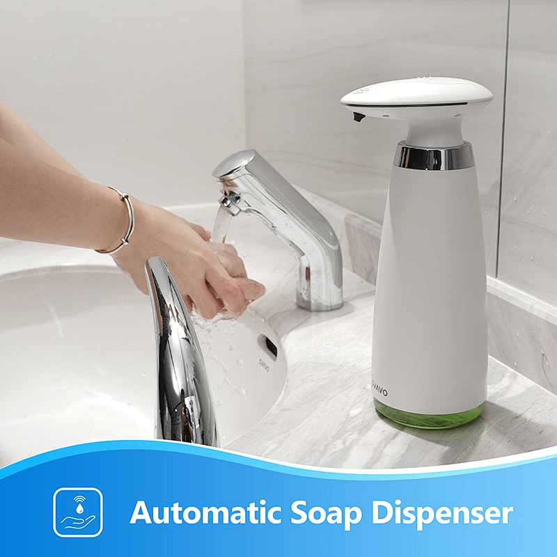 waterproof IPX4 AA battery automatic soap dispenser for bathroom kitchen use liquid soap dispenser