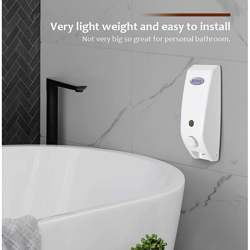 Top sponsor listing Wholesale New Wall mounted Plastic Manual Liquid Soap Gel Hand Sanitizer Dispenser
