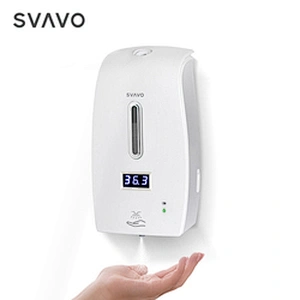 SVAVO children automatic soap dispenser hand Free Soap Liquid Dispenser  thermometer hand sanitizer dispenser
