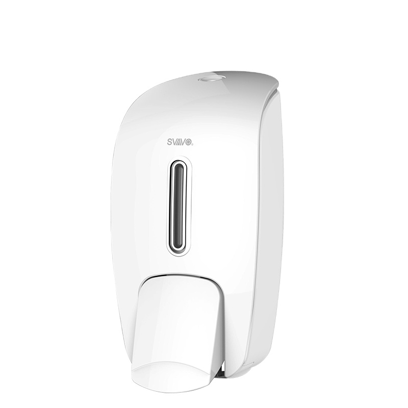 Luxury Black Hand Press Manual Soap Dispenser for public bathroom, hotel
