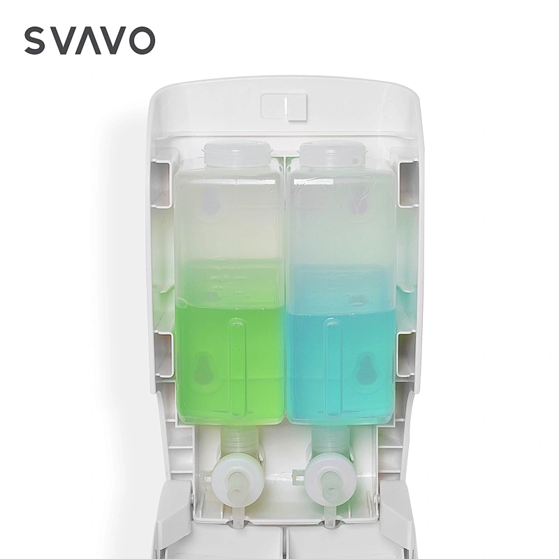 SVAVO Big Volume Manual Liquid Soap Dispenser For Hotel refill bottles shampoo and shower gel dispenser