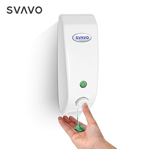 SVAVO Plastic Manual Liquid Hand Press Wall Mounted Soap Dispenser With Cheap Price For Hotel