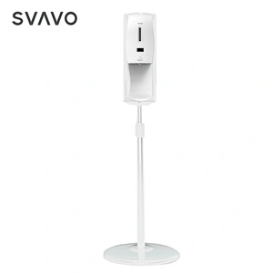 SVAVO Newest high quality Touch-free sanitizer dispenser automatic spraying with thermometer
