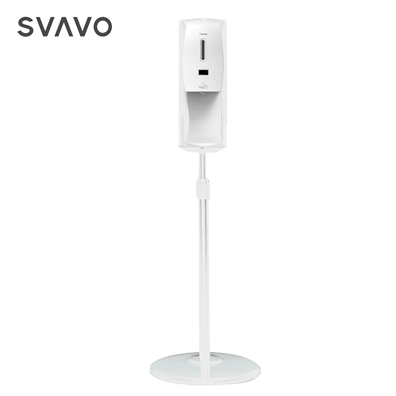 SVAVO Newest high quality Touch-free sanitizer dispenser automatic spraying with thermometer
