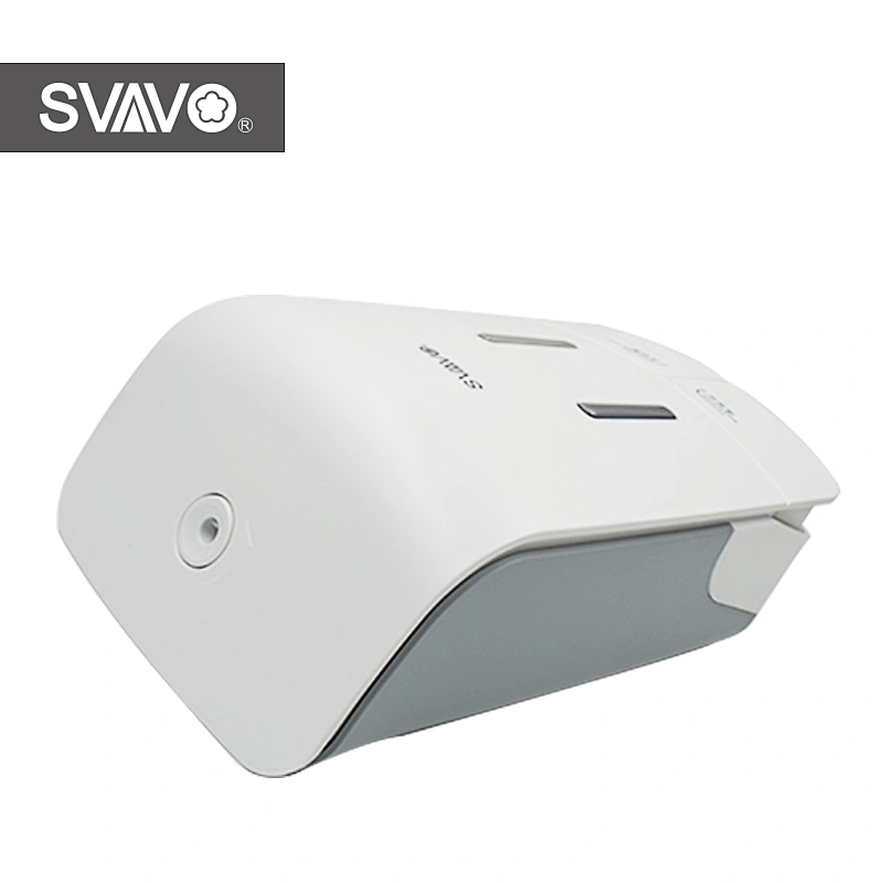 SVAVO Refillable Hotel Bathroom Wall Mounted Double Head ABS Plastic Manual Soap Dispenser OEM&ODM