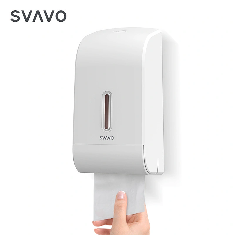 SVAVO Brand New Wholesale Wall Mounted Dual Roll Tissue Paper Dispenser holder
