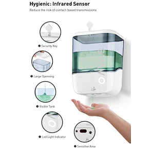 Soap Dispensers Standing Automatic Hand Sanitizer Dispenser Liquid Soap Dispenser
