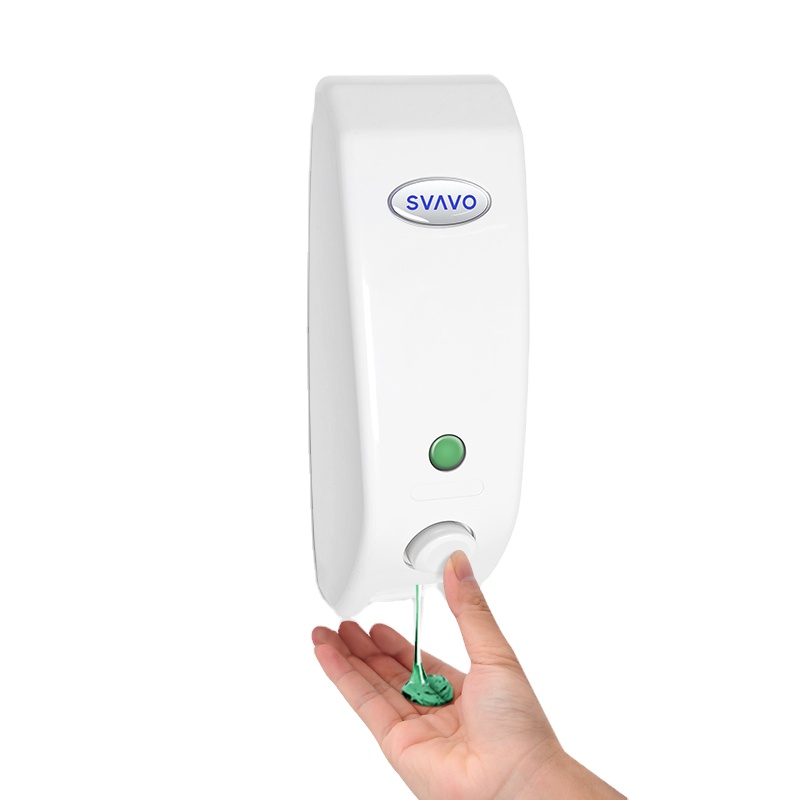SVAVO Factory Directly Sell Top Selling Manual Skin Care Hotel Refillable and Visible Shampoo Shower Gel Dispenser