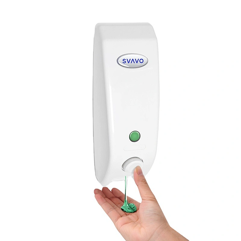 SVAVO Factory Directly Sell Top Selling Manual Skin Care Hotel Refillable and Visible Shampoo Shower Gel Dispenser