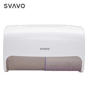 SVAVO Luxury Toilet Paper Holder Tissue Box Double Roll Paper Towel Dispenser