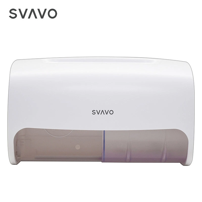 SVAVO Luxury Toilet Paper Holder Tissue Box Double Roll Paper Towel Dispenser