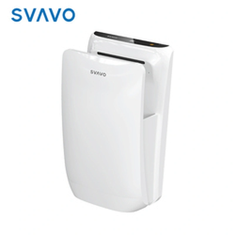 SVAVO High-Speed New Special Design Automatic Hand Dryer with tray for commercial Toilet with HEPA Air Filter hand dryers