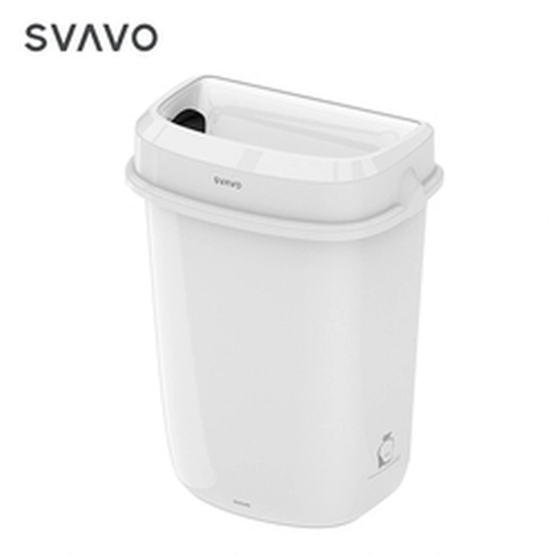 Top Quality Large Plastic Wall Mounted Trash Can PP Plastic Food Waste Bin