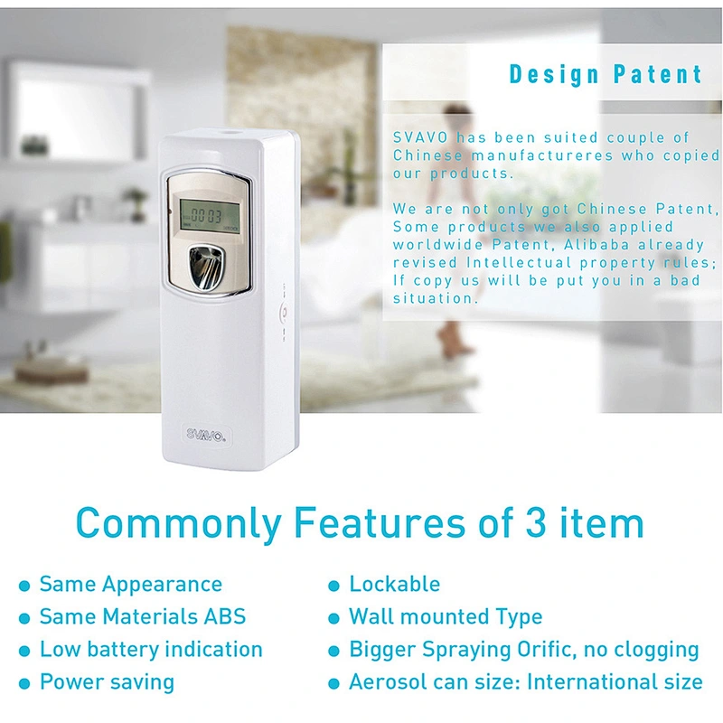 SVAVO Top selling Home & shopping mall R/C Electric Aerosol Dispenser V-880R