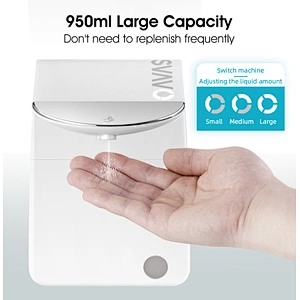 Automatic Alcohol Spray Soap Dispenser OS-0480 Popular Commercial Wall-mounted 950ML SVAVO Hospital Hand Sanitizer Dispenser