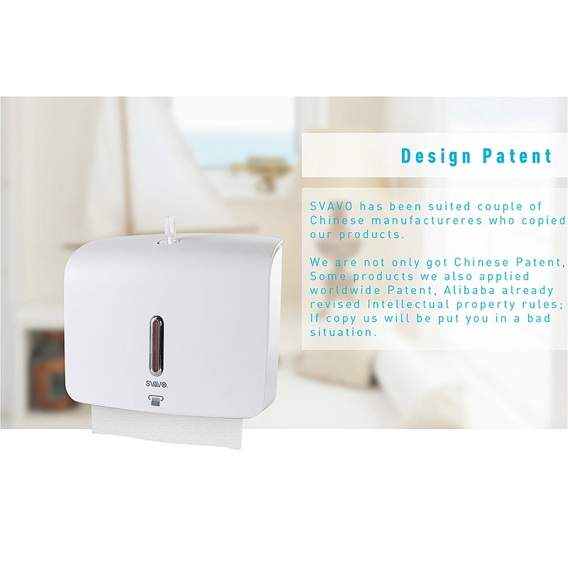 SVAVO Modern ABS Plastic C fold Toilet paper towel tissue dispenser PL-151060