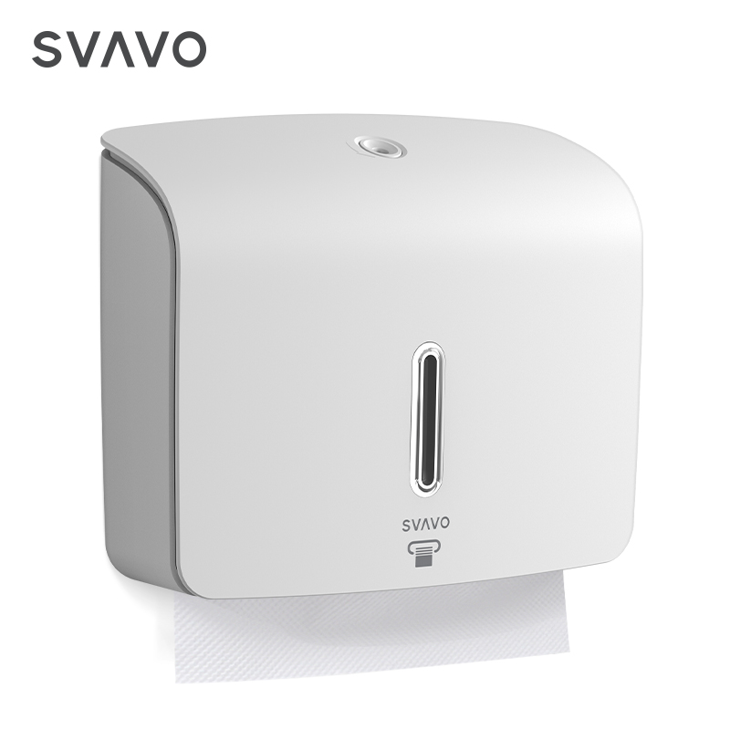 Custom logo hot selling restaurant bathroom hand wall paper towel dispenser