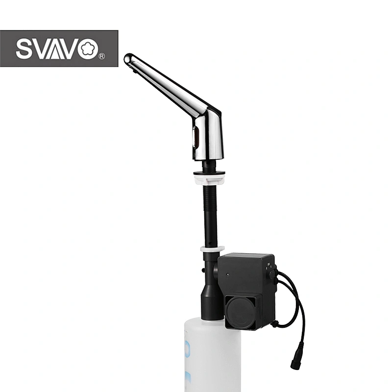 Faucet Type Deck Mounted Touchless Auto Sensor Liquid Soap Dispenser V-SEN3075