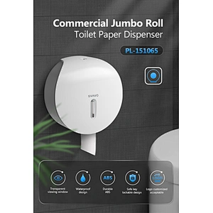 Toilet Jumbo Paper Roll Dispenser Toilet Paper Dispenser ABS Toilet Tissue Holder Jumbo Dispenser