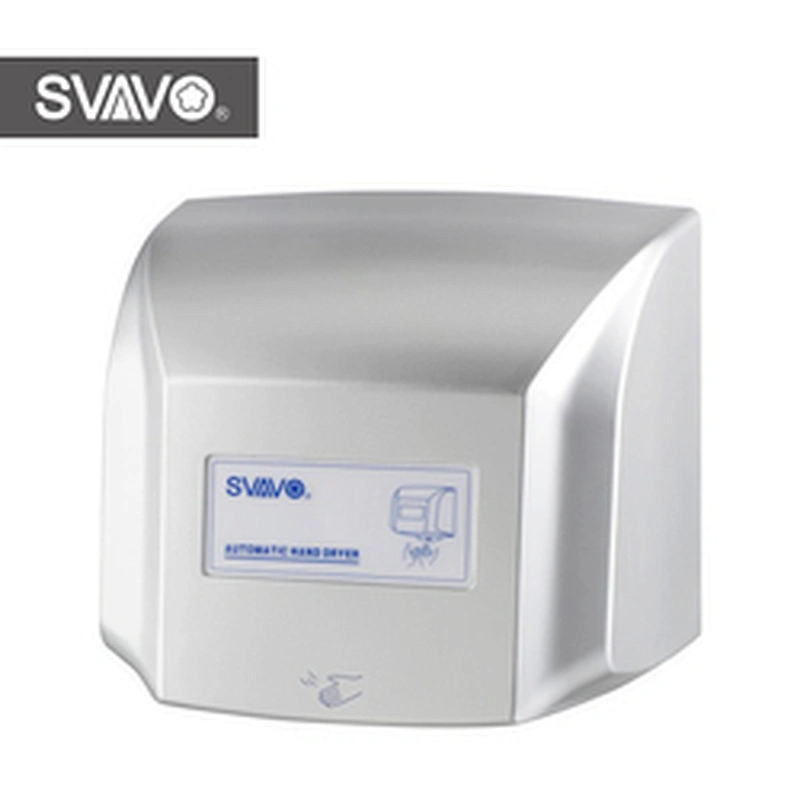 High speed hotel bathroom plastic abs electric infrared sensor automatic wall mounted hand dryer
