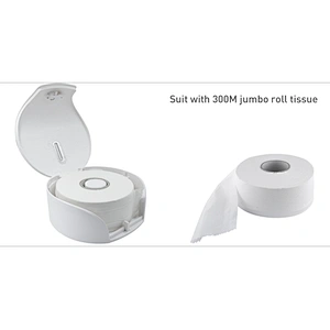 High Quality Custom Logo Printed Toilet Paper Holders Bathroom Jumbo Roll Paper Dispenser PL-151065