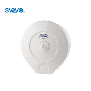 Wholesale bathroom accessories ABS Plastic wall mount Hotel Toilet jumbo roll paper dispenser