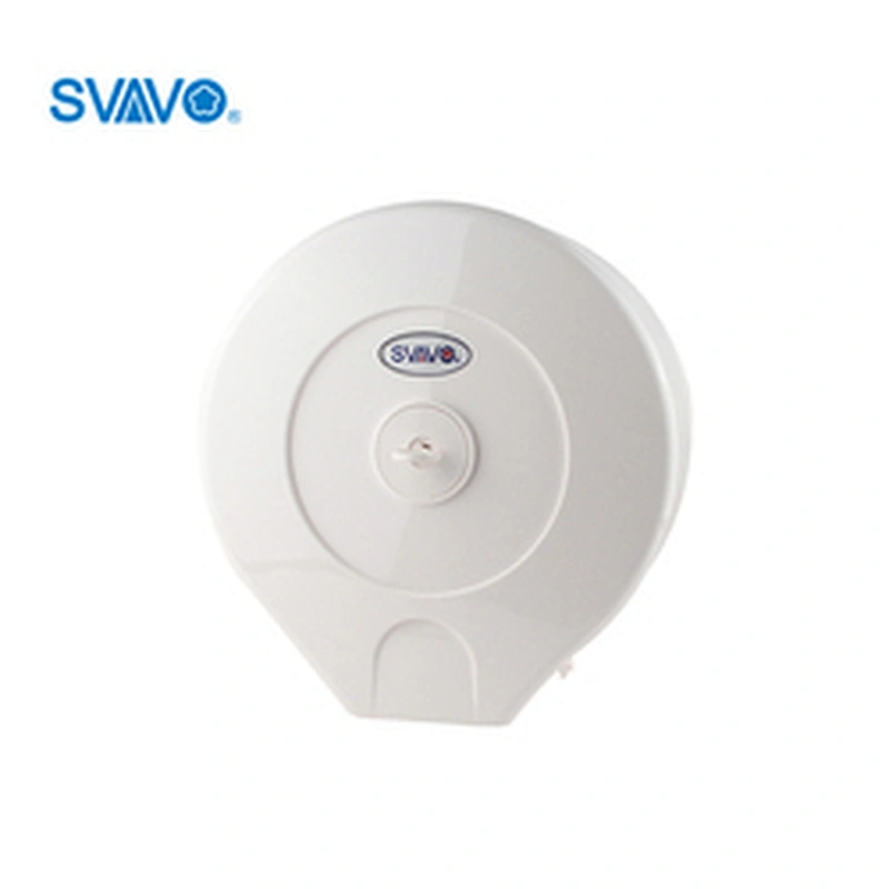Wholesale bathroom accessories ABS Plastic wall mount Hotel Toilet jumbo roll paper dispenser